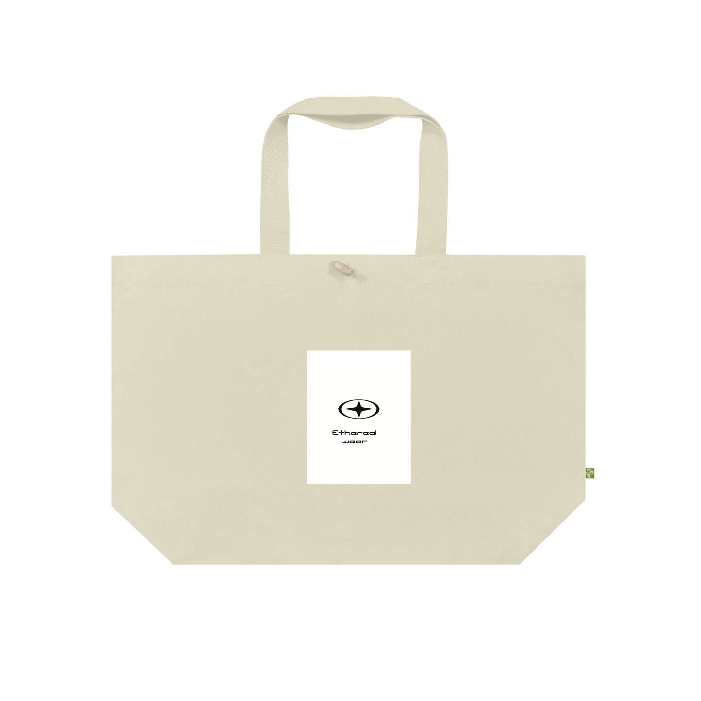 ETHEREAL WEAR - Organic Cotton Toggle Medium Shopper Bag